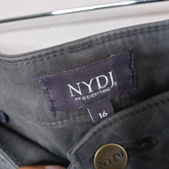 NYJD Gray Sheri Slim Pants - Picture 5 of 9